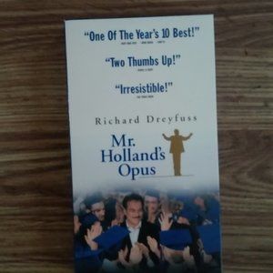 Collectable Mr. Holland's Opus VHS Richard Dreyfuss 143 Minutes Perfect